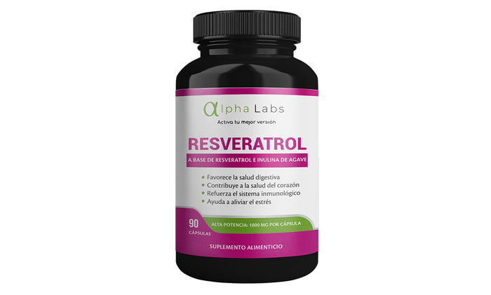 Resveratrol Alpha Labs 1000 mg por Cápsula | 90 Cápsulas